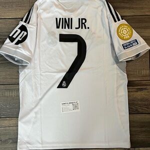 #7 VINI JR. Real Madrid 25/26 | Home | Club World Cup Badges | Size Medium